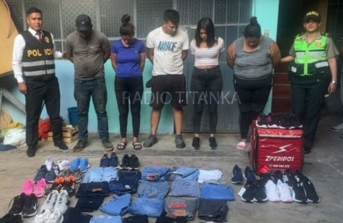 Desarticulan banda delincuencial conformada por cinco extranjeros y un peruano  
